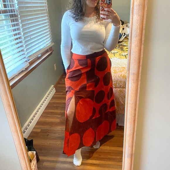 Farm Rio x Anthropologie Polka Dot Maxi Skirt - Picture 3 of 6